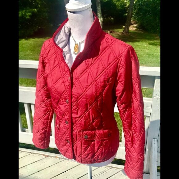 Eddie Bauer lightweight Diamond quilted jacket - Picture 7 of 8
